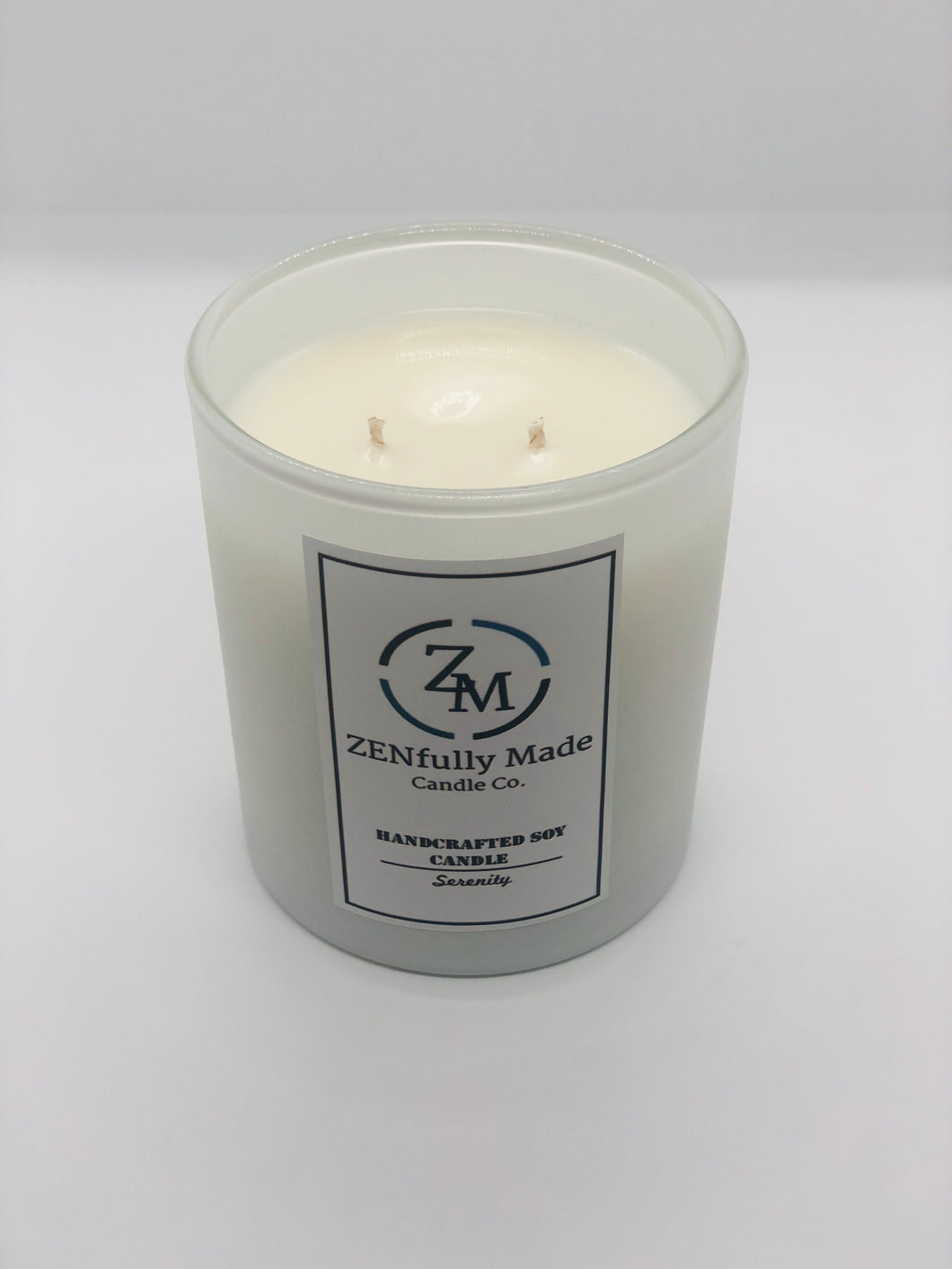 Serenity Aromatherapy Candle - ZENfully Made Candle Co.